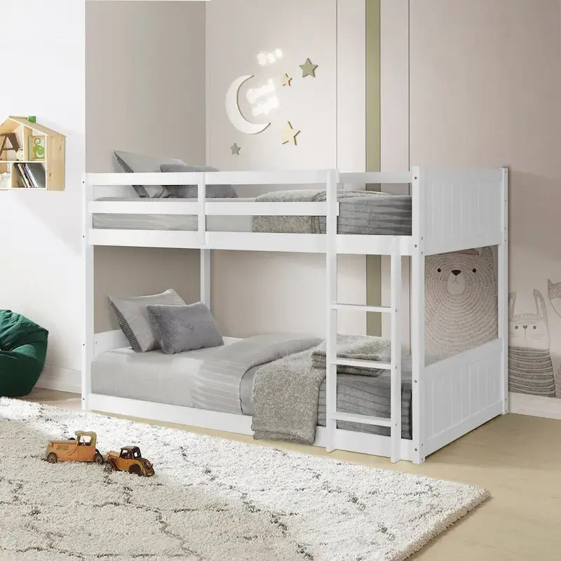 Letto a castello Delphia basso, singolo sopra singolo