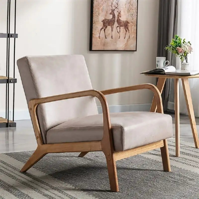 Fotel Glostrup w stylu vintage, inspirowany nowoczesnym wzornictwem połowy XX wieku