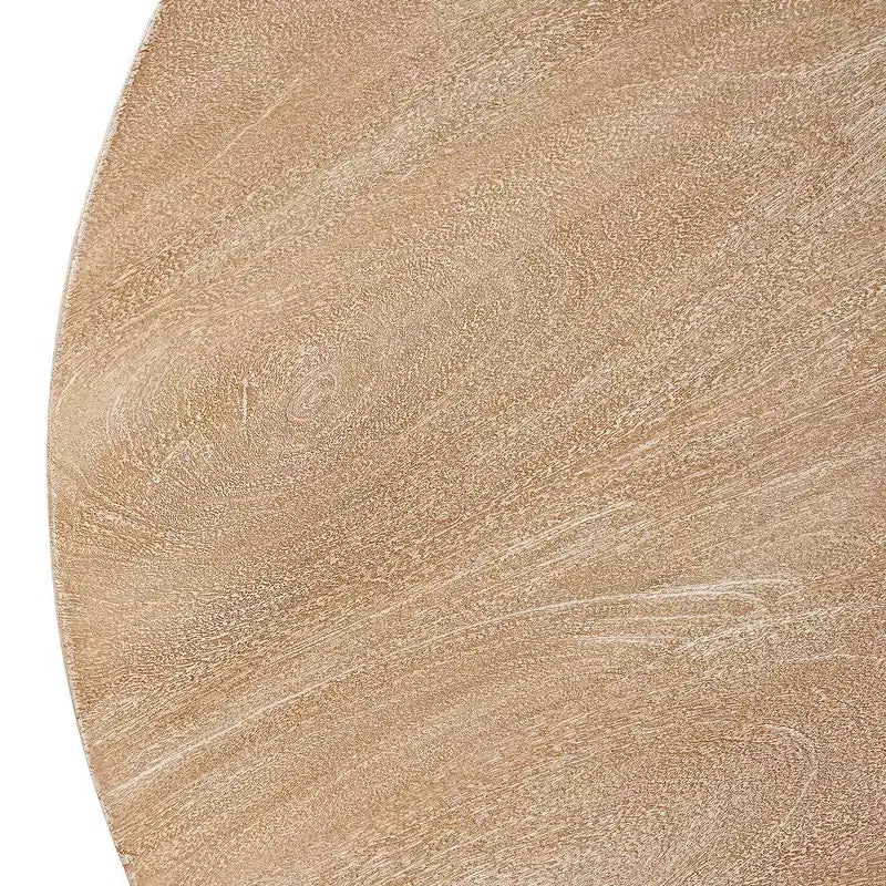 Kulatý konferenční stolek Royal Hampton 32 Inch s otevřenou podnoží ve tvaru saní