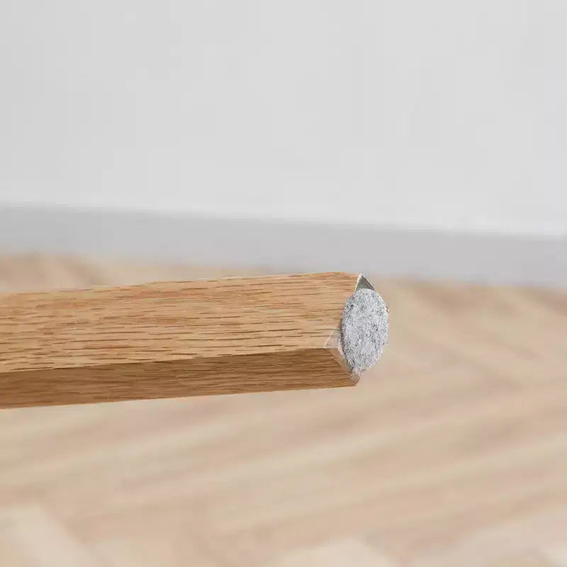 MAYEERTY Set aus 4 Esszimmerstühlen aus Massivholz, natürliche Holzstühle für Küche, Esszimmer oder Wohnzimmer