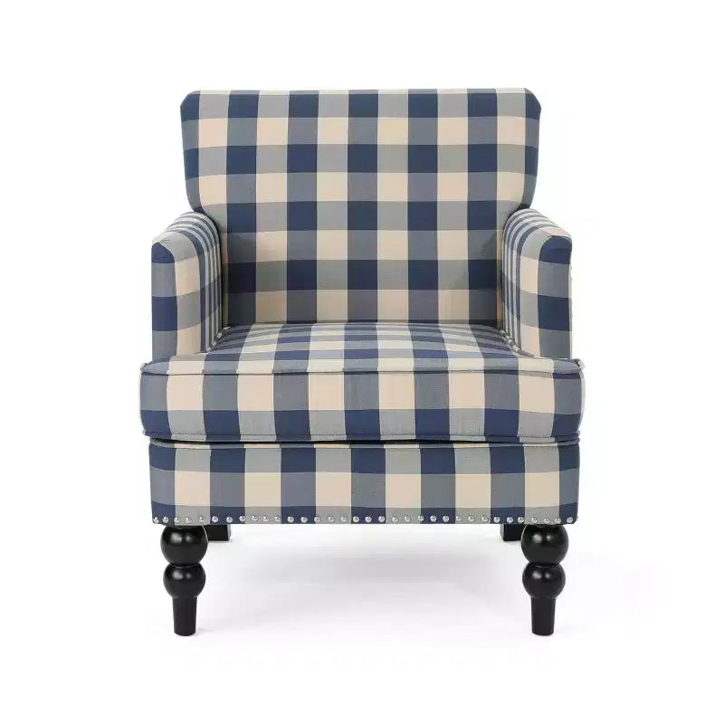 Christopher Knight Home Harrison moderner Clubsessel mit Stoffbezug und Nagelkopfverzierung