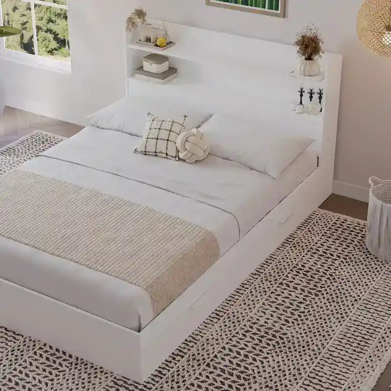 Hunter Platform Bed with Headboard