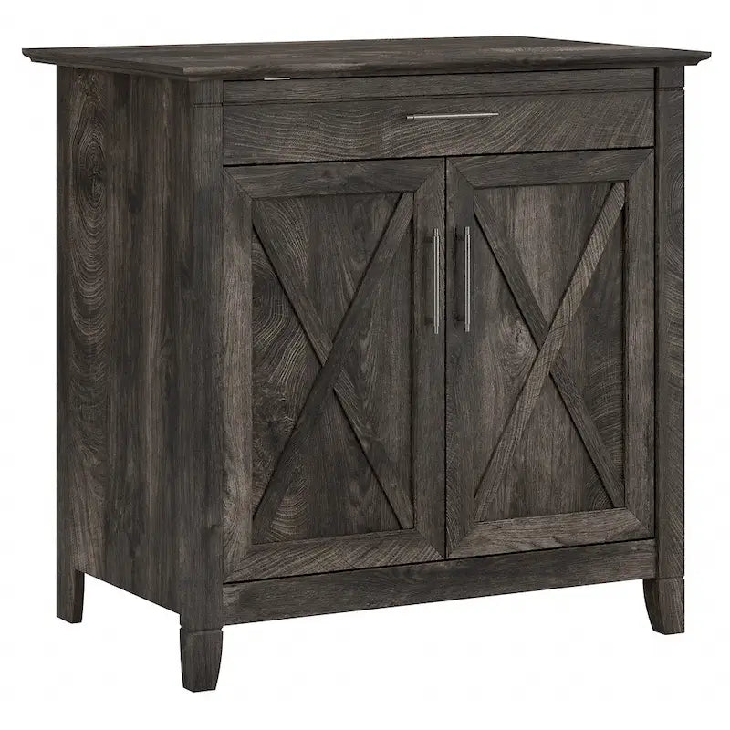 Bureau secrétaire Key West avec meuble de rangement, par Bush Furniture