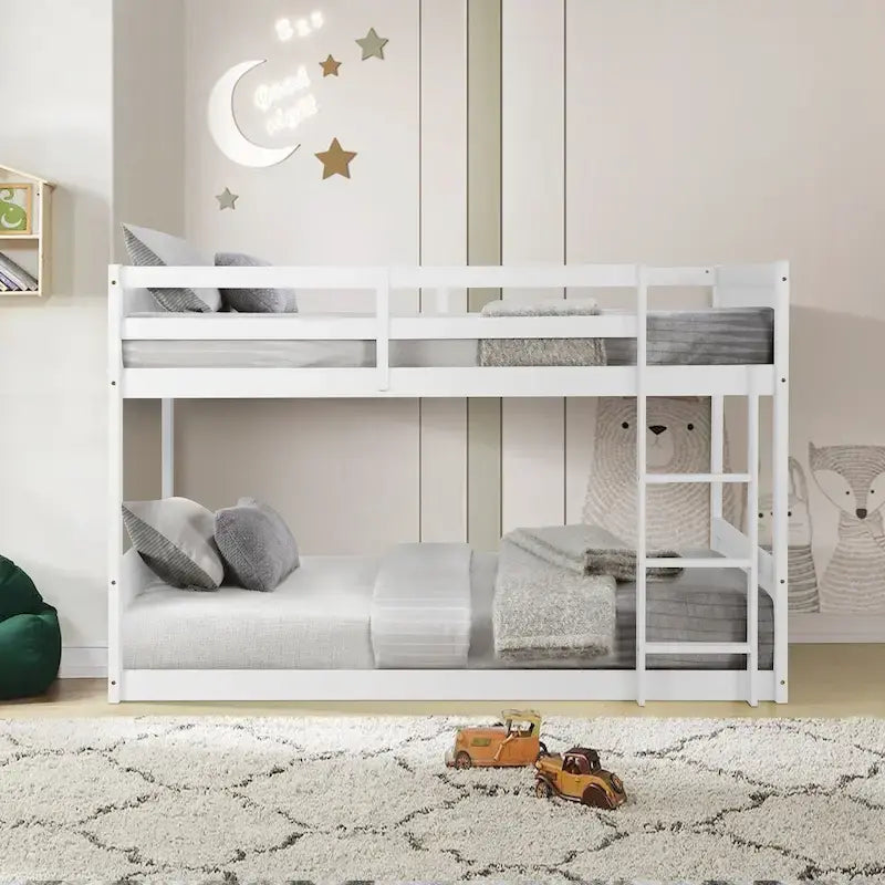Letto a castello Delphia basso, singolo sopra singolo