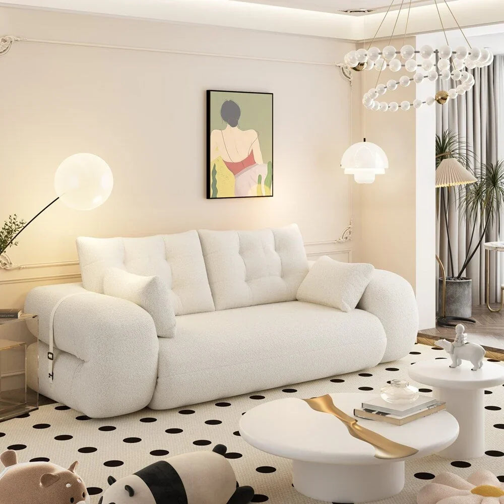 Divano letto pieghevole multifunzionale da 78,7 pollici
