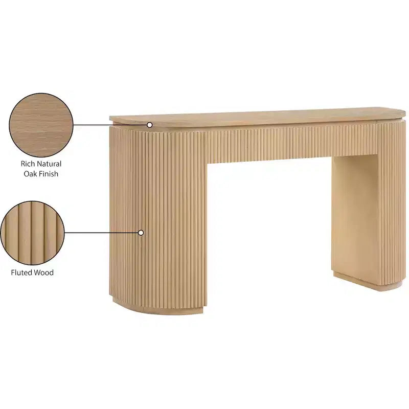 Mesa de consola Astrid da Meridian Furniture