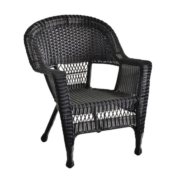 Set da conversazione da patio in vimini, 4 pezzi