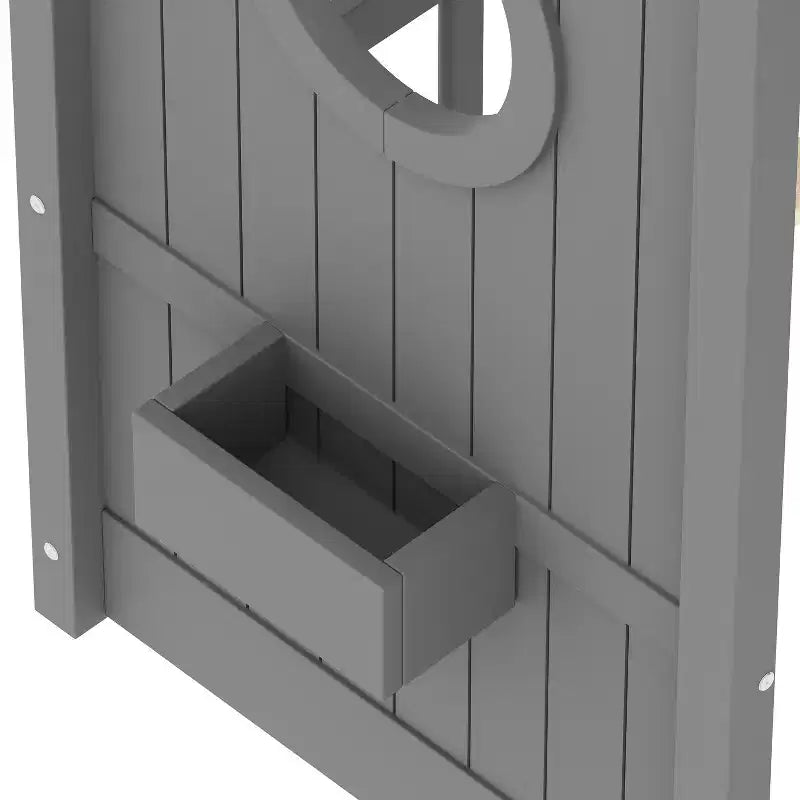 Estrutura de cama de plataforma para crianças de tamanho individual/duplo, cama de chão Montessori infantil, cama casinha de brincar com prateleira de arrumação - ModernLuxe