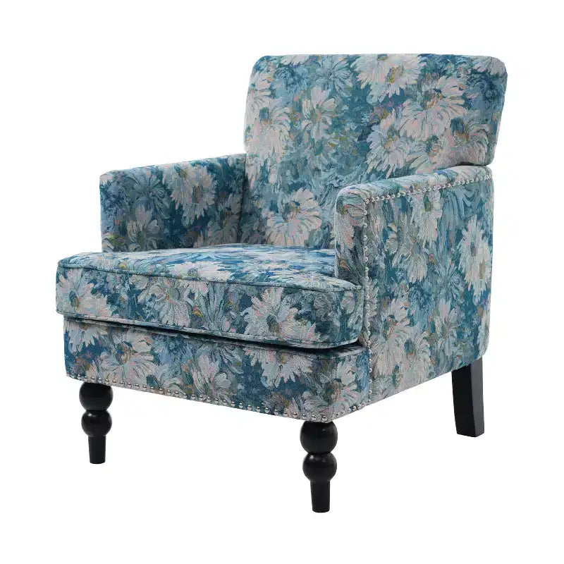 Christopher Knight Home Harrison moderner Clubsessel mit Stoffbezug und Nagelkopfverzierung