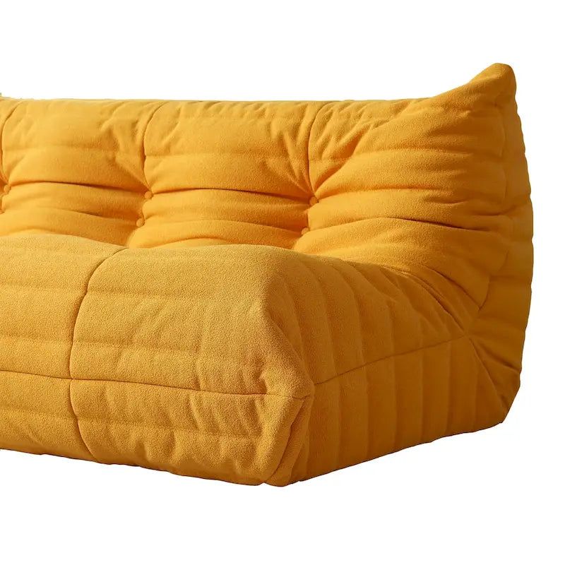 Měkké lenošné křeslo ve stylu sedacího vaku do obývacího pokoje