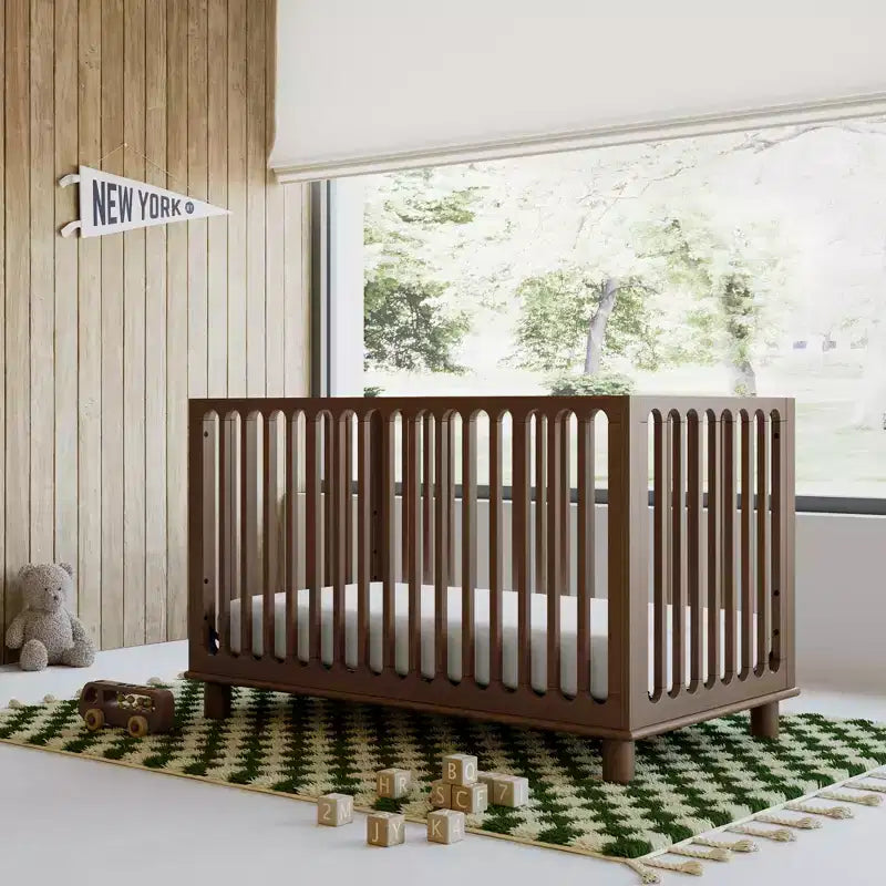 Lit bébé convertible 3-en-1 Storkcraft Sicily Deluxe avec barrière de sécurité pour tout-petit