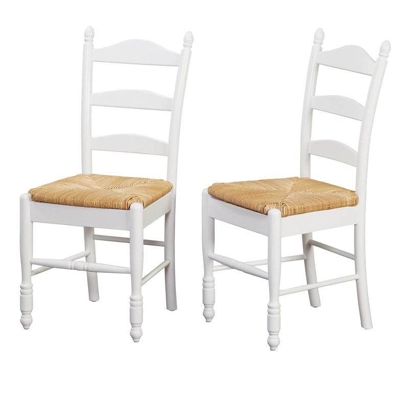 Chaise de salle à manger Jessie à dossier en échelle Simple Living (lot de 2)