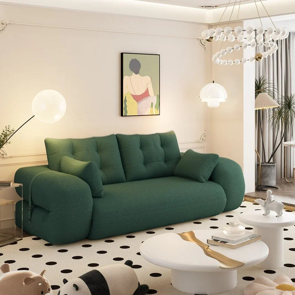 Divano letto pieghevole multifunzionale da 78,7 pollici