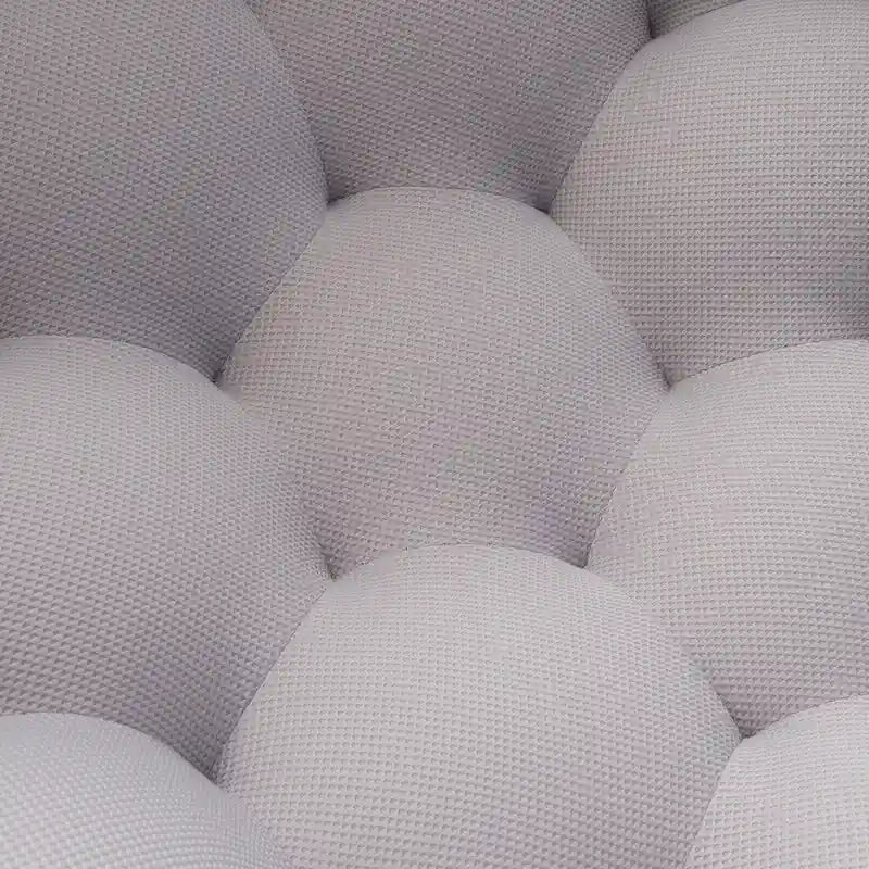 Sofá relax curvo Bubble de 2 lugares, em forma de favo de mel, com tecido têxtil 3D, para sala de estar, salão ou apartamento