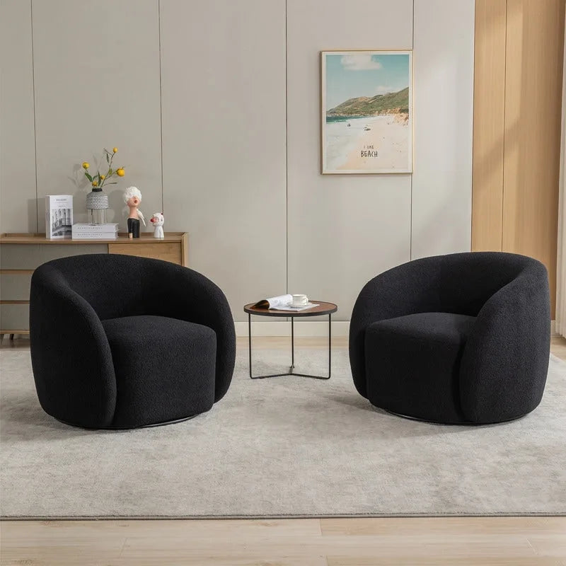 Set aus 2 gepolsterten Esszimmerstühlen mit gepolsterter Sitzfläche und Rückenlehne, stabilem Gestell, modernes Esszimmer