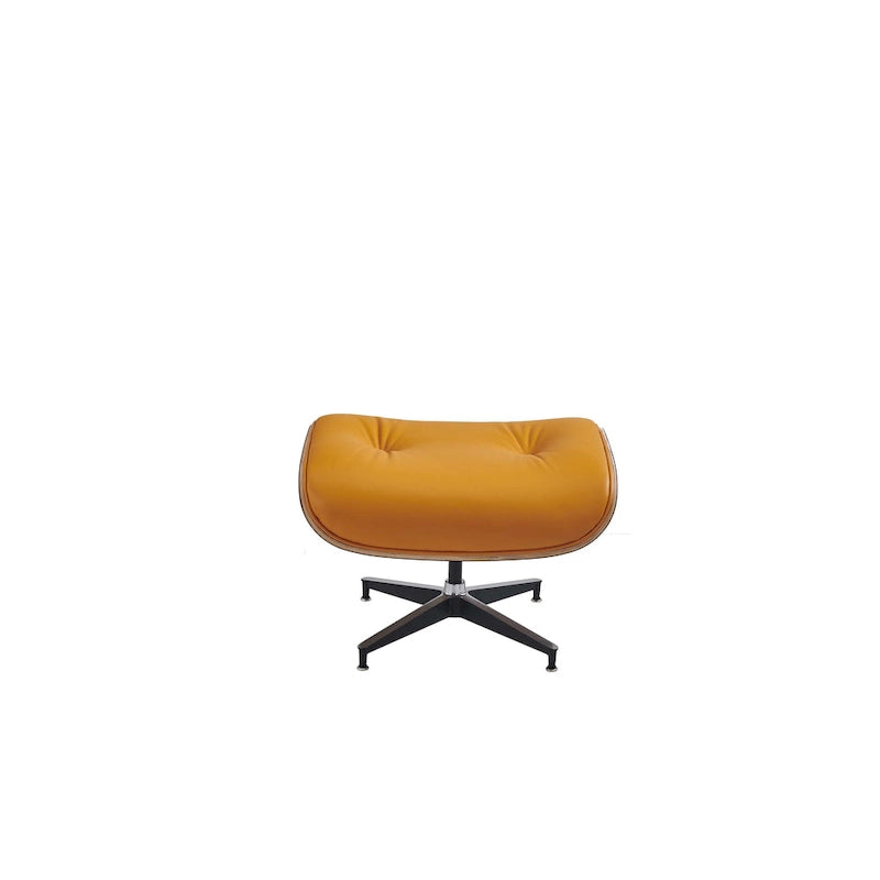 Mid Century Modern Leather Lounge Chair Armchair Recliner