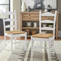 Chaise de salle à manger Jessie à dossier en échelle Simple Living (lot de 2)