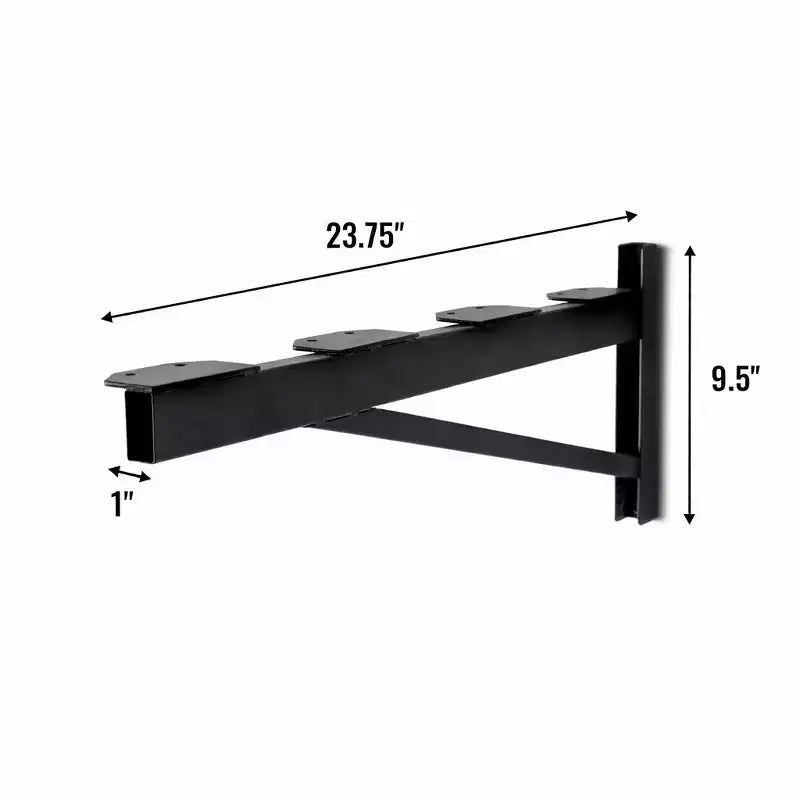 StoreYourBoard 2' x 8' doe-het-zelf-wandplankbeugels | extra stevige garagewandplank