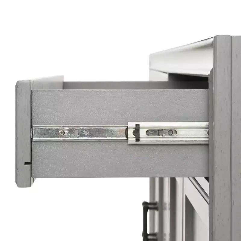 Set da 3 pezzi Tara di credenza e dispensa effetto usurato - Crosley