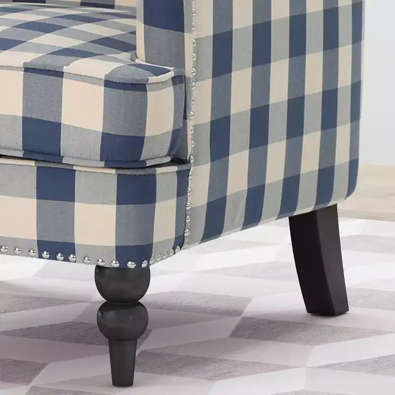 Christopher Knight Home Harrison moderner Clubsessel mit Stoffbezug und Nagelkopfverzierung