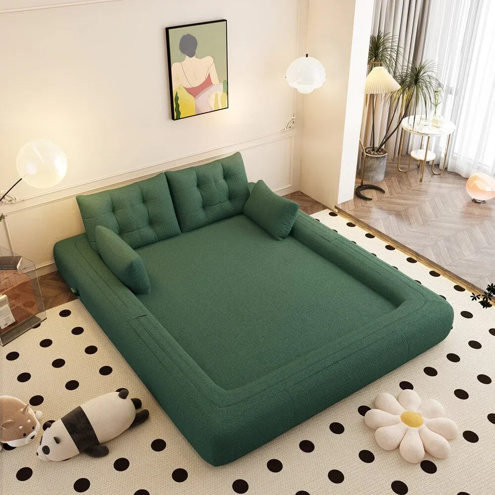 Divano letto pieghevole multifunzionale da 78,7 pollici