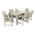 Conjunto de refeições exterior HIGHWOOD PROFESSIONAL de 7 peças, 42x72