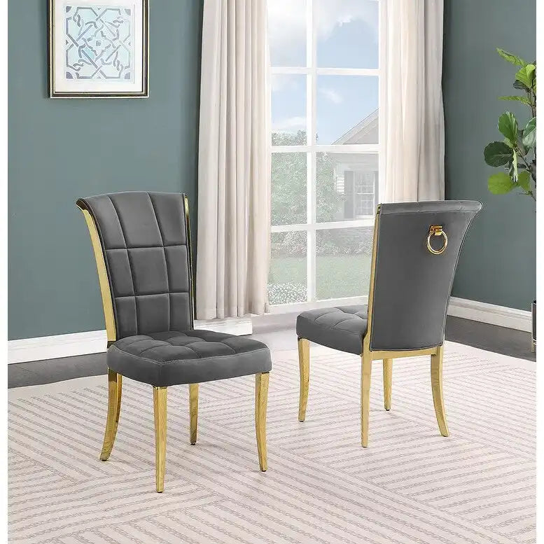 Conjunto de jantar redondo de 5 peças Best Quality Furniture D325-SC324-7