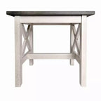 Tavolino da divano in legno massello stile rustico