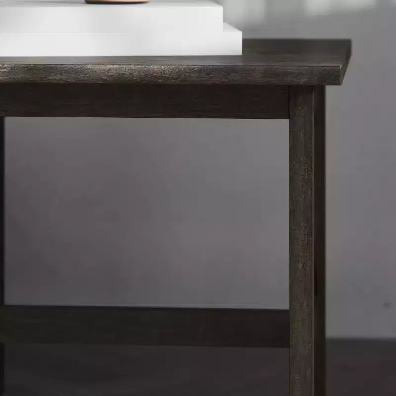 Tavolino da divano in legno massello stile rustico