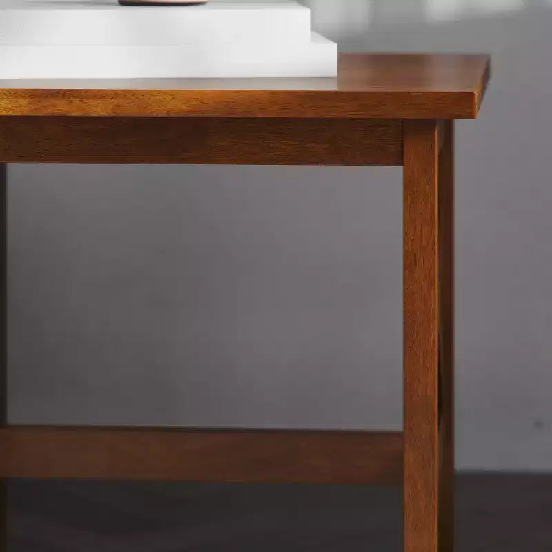 Tavolino da divano in legno massello stile rustico