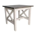 Tavolino da divano in legno massello stile rustico