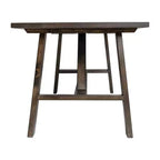 Tavolino da caffè Eli in legno massello stile rustico
