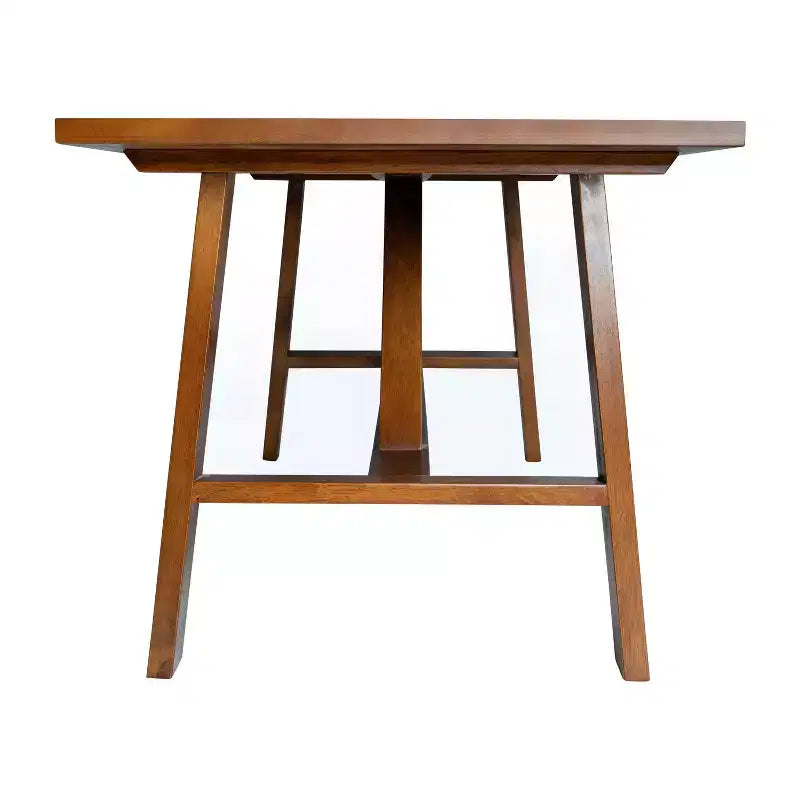 Tavolino da caffè Eli in legno massello stile rustico