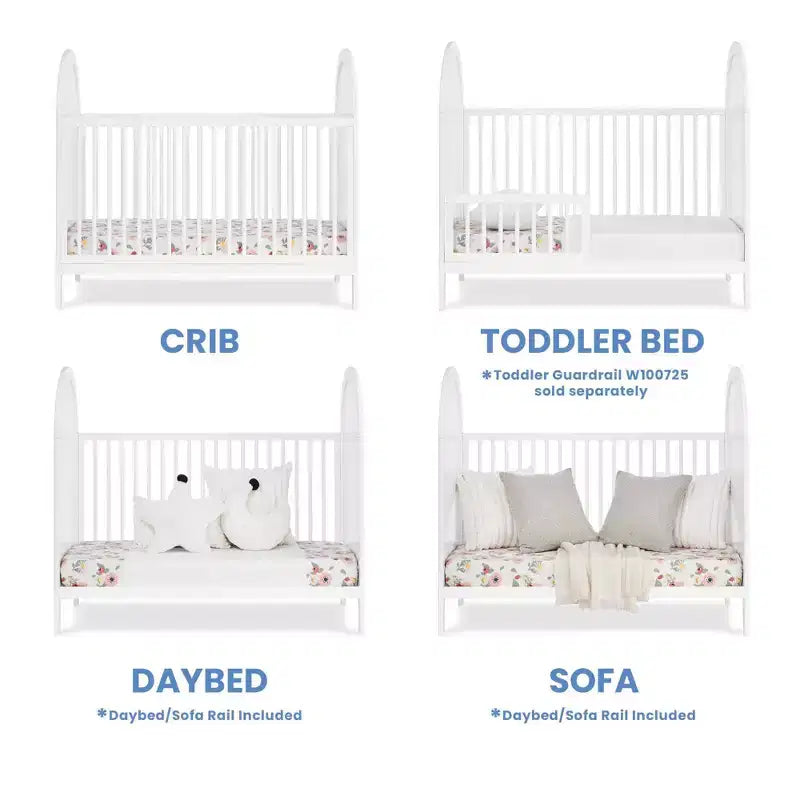 Culla trasformabile 4-in-1 Eloise - Certificata Greenguard Gold