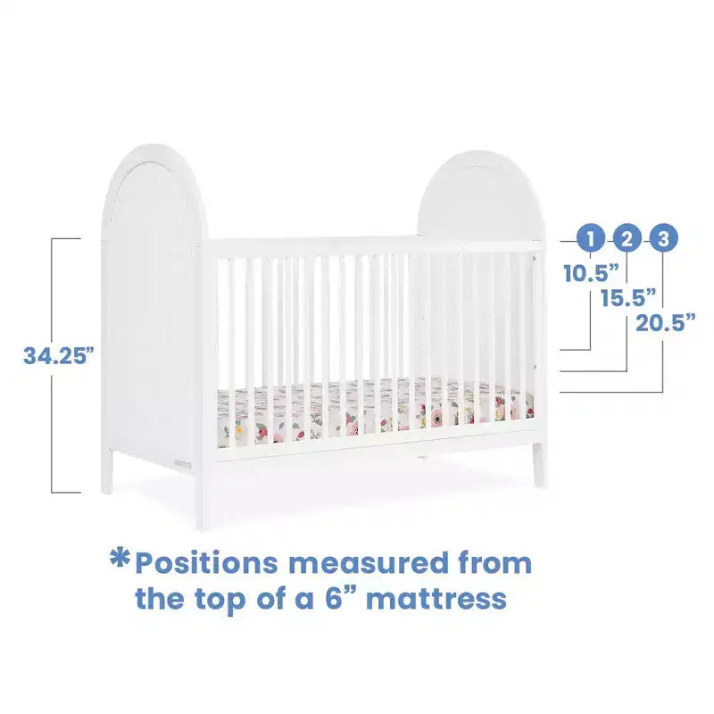 Culla trasformabile 4-in-1 Eloise - Certificata Greenguard Gold