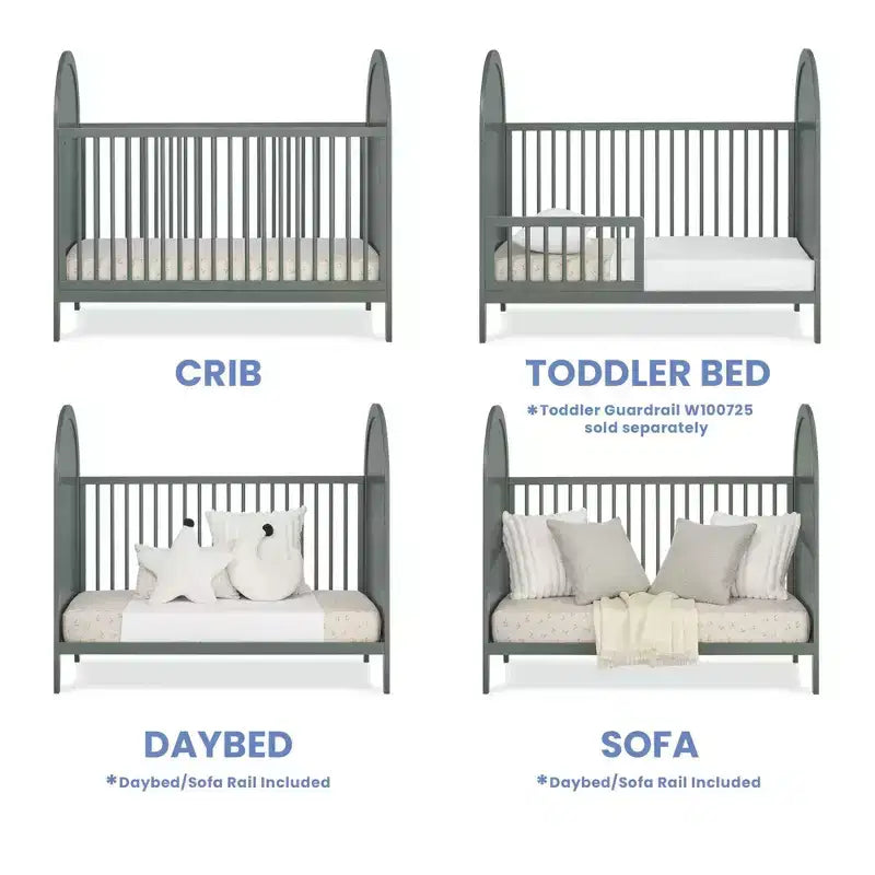 Culla trasformabile 4-in-1 Eloise - Certificata Greenguard Gold