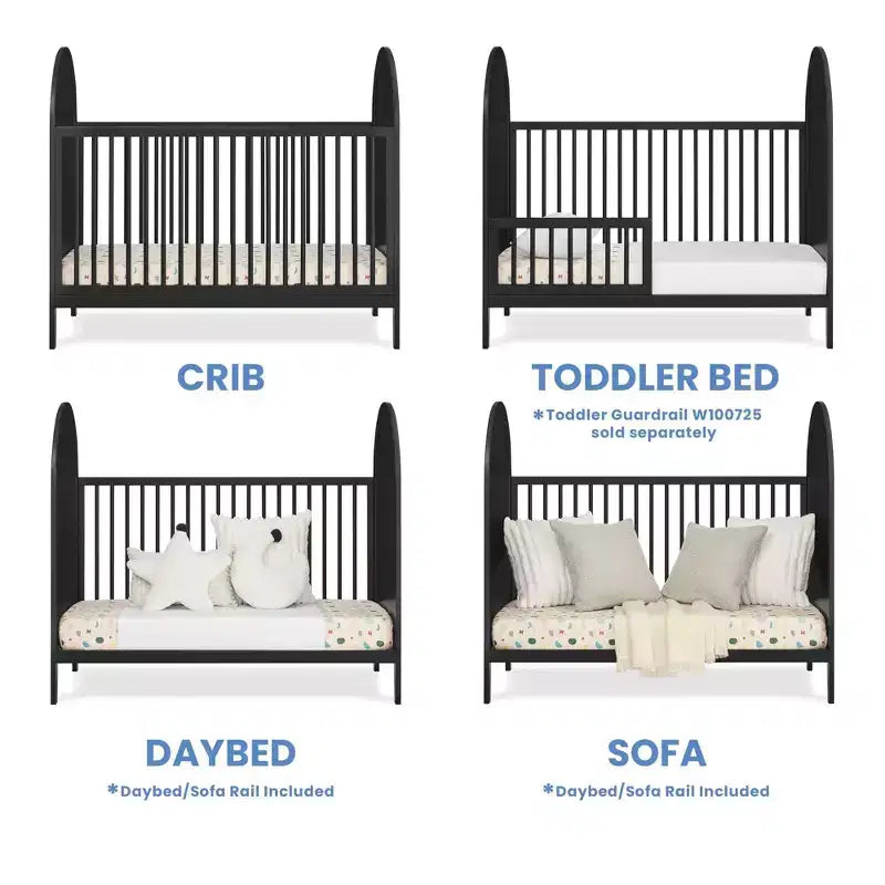 Culla trasformabile 4-in-1 Eloise - Certificata Greenguard Gold