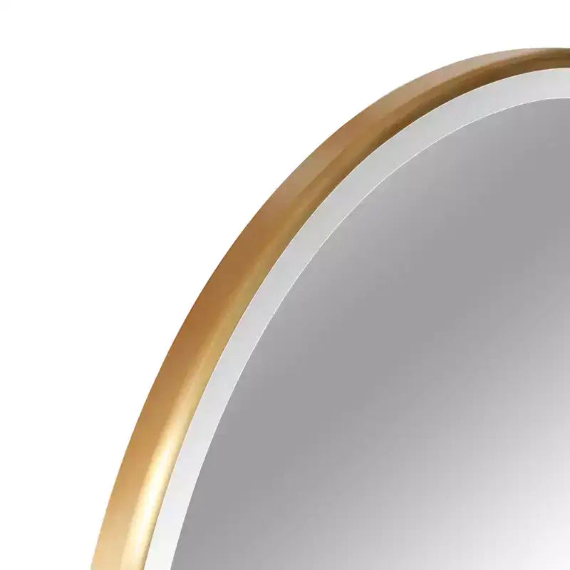 Specchio da parete decorativo con montatura in metallo ad arco, orientabile, 36x24 (Set da 2)