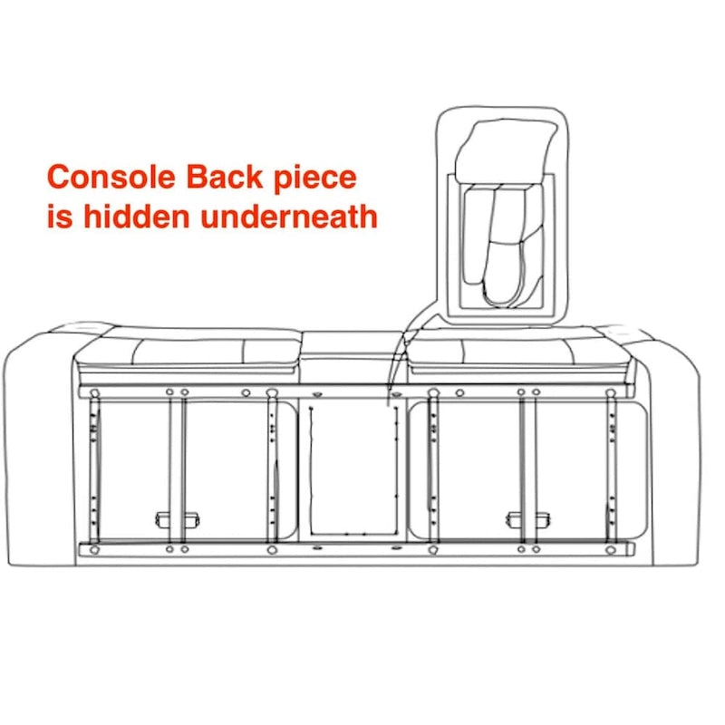 Bonded Leather Power Reclining 2-Seat Loveseat with Console