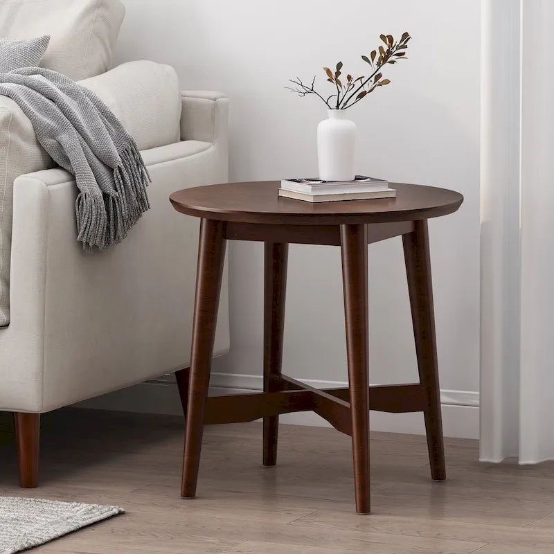 Indoor Wood End Table