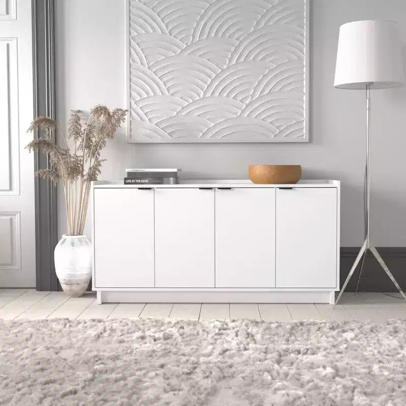 Madia-Consolle a 4 Ante Simply Modern