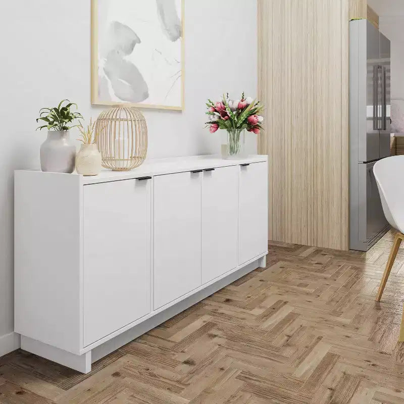 Madia-Consolle a 4 Ante Simply Modern