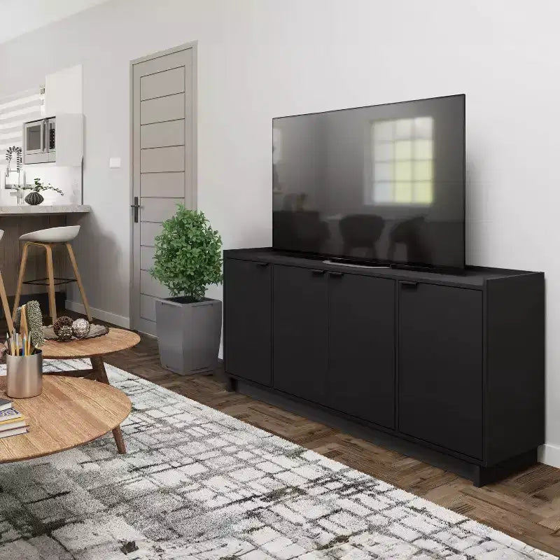 Madia-Consolle a 4 Ante Simply Modern