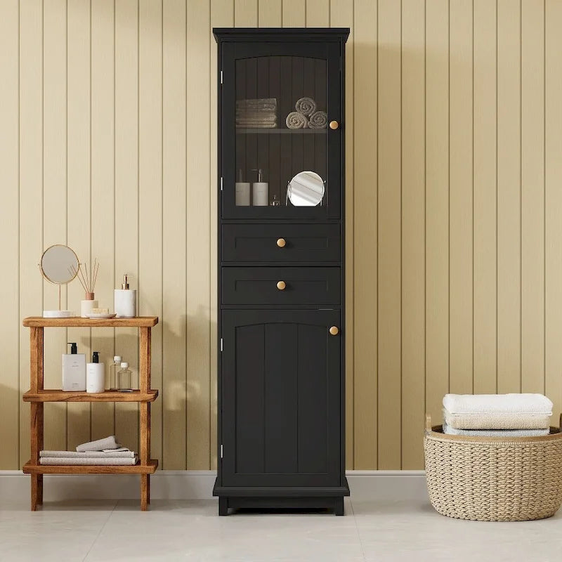 Mobiletto verticale moderno da bagno autoportante