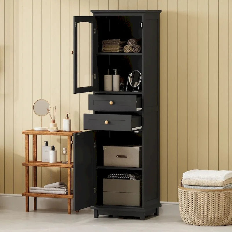 Mobiletto verticale moderno da bagno autoportante