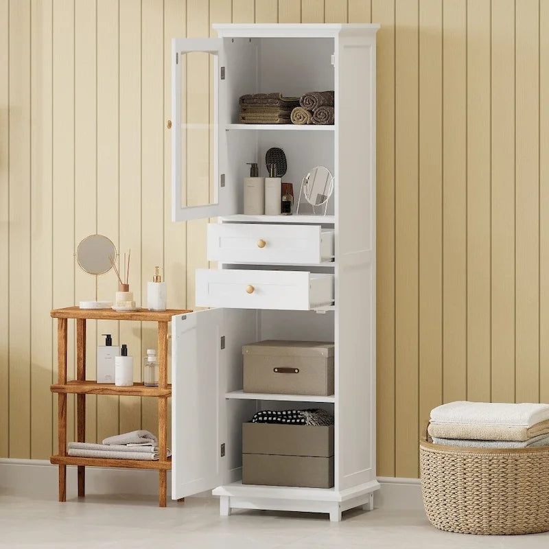 Mobiletto verticale moderno da bagno autoportante