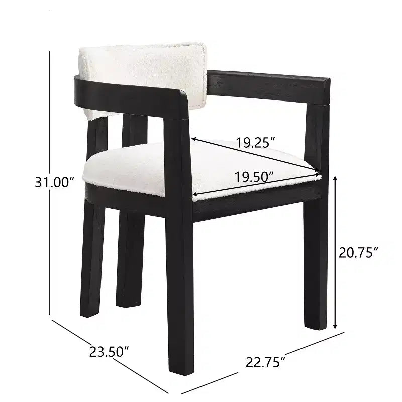 Conjunto de mesa de jantar redonda moderna de 5 peças Christopher Knight Home Shankar com cadeiras estofadas de madeira de seringueira