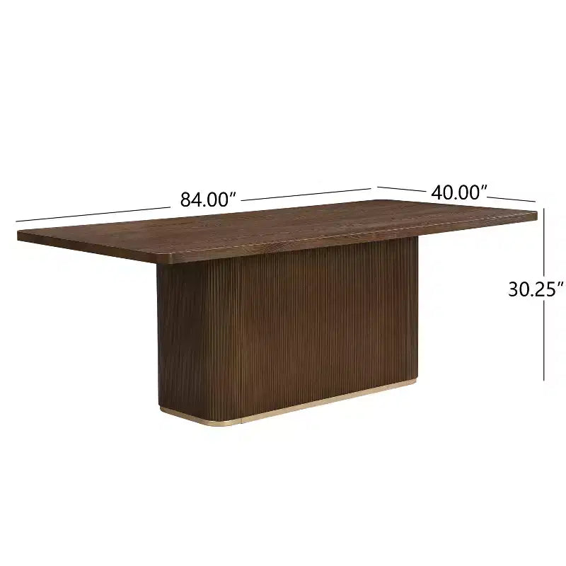 Conjunto de jantar moderno de madeira e metal Christopher Knight Home Yodsak com 7 peças e cadeiras giratórias a 180