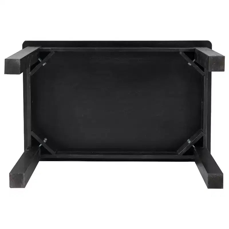 Tavolo da pranzo rettangolare in pino massello Flash Furniture, 46 x 30