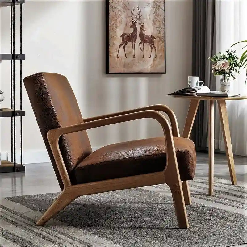Fotel Glostrup w stylu vintage, inspirowany nowoczesnym wzornictwem połowy XX wieku